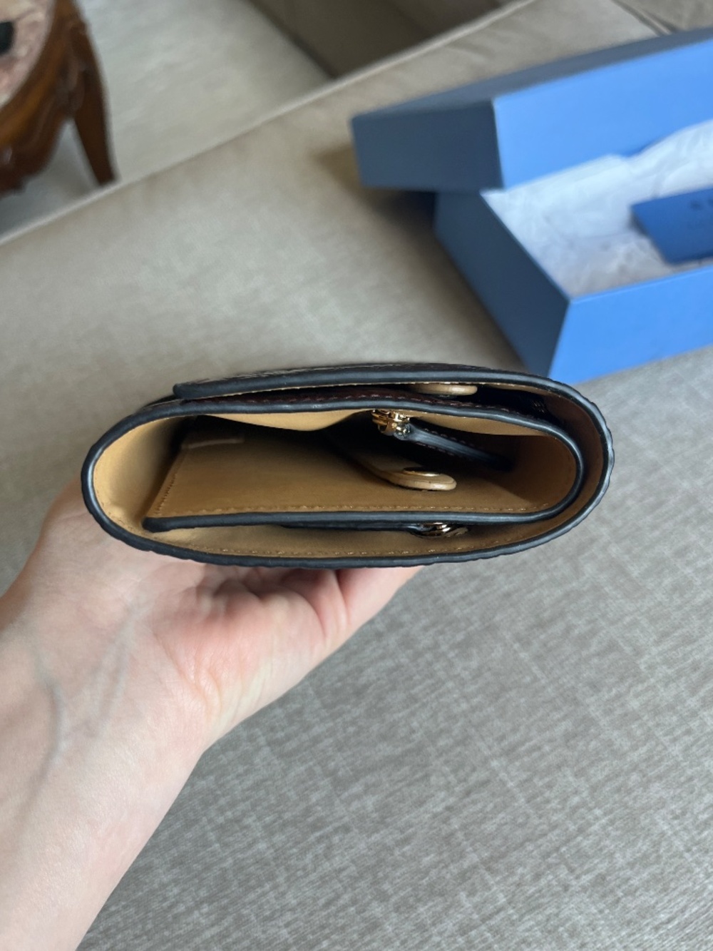 Smythson Jewelry Clutch NWT in box - Picture 5 of 7